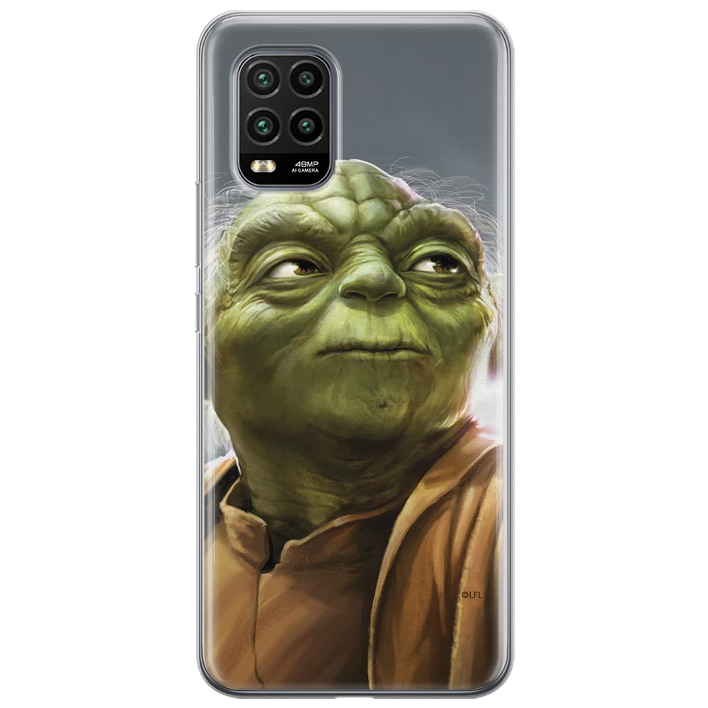 ERT GROUP mobile phone case for Xiaomi MI 10 LITE original and officially Licensed Star Wars pattern Yoda 006 optimally adapted to the shape of the mobile phone, case made of TPU — image 1