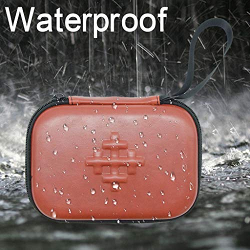 Cywulin Hard Carrying Case Compatible for DJI OSMO Pocket Handheld Gimbal Camera, Protective Travel Waterproof Portable Storage Bag Shell Box for DJI OSMO Pocket and Expansion Accessories (Red)