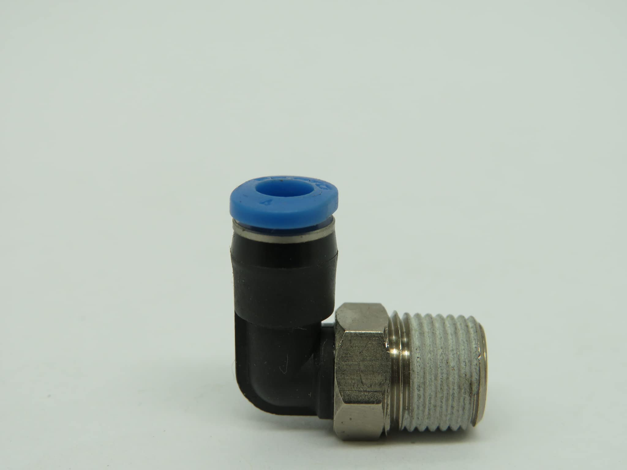 Festo QSML-1/8-4 QSM Mini Series Push-in L-Fitting, Male Thread R1/8 x 4 mm Tube Connector