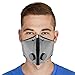 RZ Dust Pollution Allergy Mask M2 Mesh - Titanium - BONUS Includes 5 Replaceable 99.9% Efficient Active Carbon Filters (X-Large)