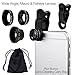 Eye-Pro iPhone Camera Accessories Lens Kit: Fisheye Wide Angle Macro Lenses, Remote Shutter, Selfie Stick, Flexible Tripod & Phone Mount fits iPhone 4 4s 5 5s 6 6s 7 iPad Samsung & Android Smartphones