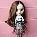 DoubleWood 12inch Dolls Clothes Accessories 1Set= Long Letter T-Shirt + Lace Dress 1/6 Fashion Doll Clothing Suit for Blythe Takara Azone Dress Up for 11.5 Inch Girl Doll