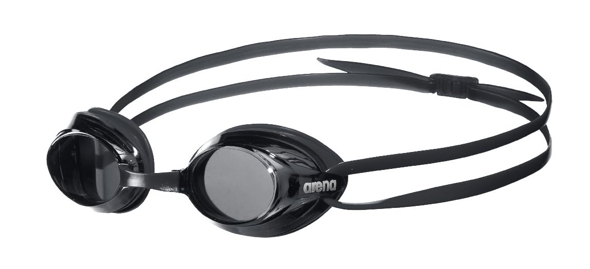 ARENA Unisex Goggles Drive 3 Swimming, Black-Smoke, one size