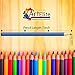Colored Pencils - 12 Color Pencils Pre-Sharpened Set For Premium Drawing & Coloring + 4 Free Extra Art supplies -Perfect for Kids, Art Students and Professionals (12 Packs)