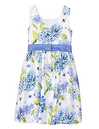 Vestido estampado floral sin mangas Gymboree Little Girls