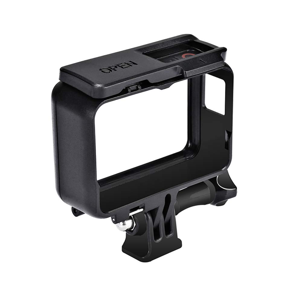 Photo 1 of NKSRCP Protective Frame for Insta360 ONE R (Black, Polycarbonate (PC), Action Camera Case, Not Water Resistant, Cold Shoe Mount)