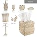 Creative Scents Victoria Soap Dish for Bathroom, Decorative Dry Bar Holder- Durable Resin Design - Best Dishes for Sink/Bath/Shower/Bathtub Décor