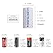 16340 Battery, EASTSHINE E07 700mAh RCR123A 3.7V Li-ion Rechargeable CR123A 4Packs for Arlo Flashlight