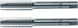 BGS 1900-M10X1.25-B Tap Set Starter and Plug Tap 2 pcs M10 x 1.25