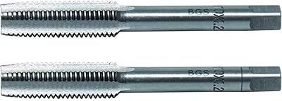 BGS 1900-M10X1.25-B Tap Set Starter and Plug Tap 2 pcs M10 x 1.25