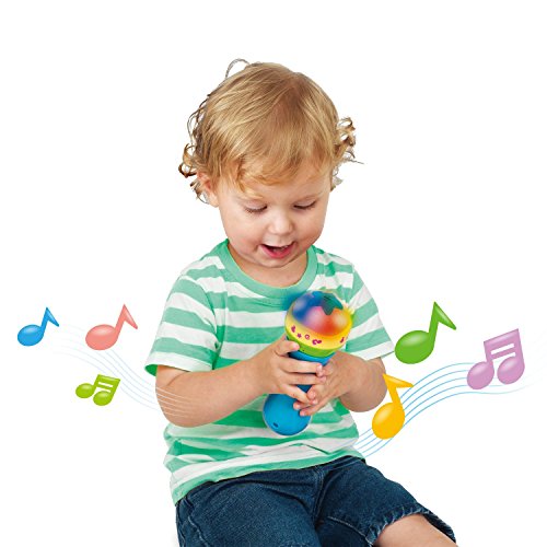 Happkid Baby Microphone My First Microphone with Colorful Light and Sound, Musical Toys for Toddler