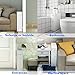 Tangkula Slim Storage Cabinet, Free Standing, with Slide Out Drawers, Narrow Floor Bathroom Organizer Next to Toilet, Toilet Paper Holder, 19 x 6.5 x 23 Inches (White)