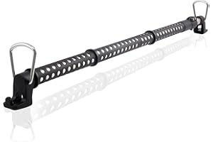 UEGHNS Car Clothes Hanger Bar, Clothes Rack for Car Telescopic Adjustable 34-54inch Heavy Duty Car Clothes Rack Suitable For Cars Trucks SUVs RVs Toad Trippers RVs. (34-54inch)