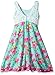 Rare Editions Big Girls' Floral Print Textured Knit Dress