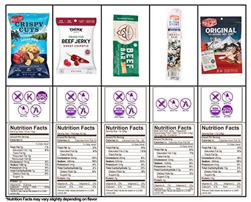 3 Beef+Jerky+Sampler+Gift+Box