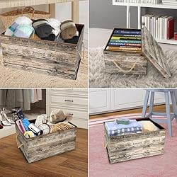Livememory Decorative Storage Boxes with Lid and