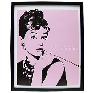 Amazon アメリカン アートポスター フレーム付き オードリー Amazon アメリカン アートポスター フレーム付き オードリー