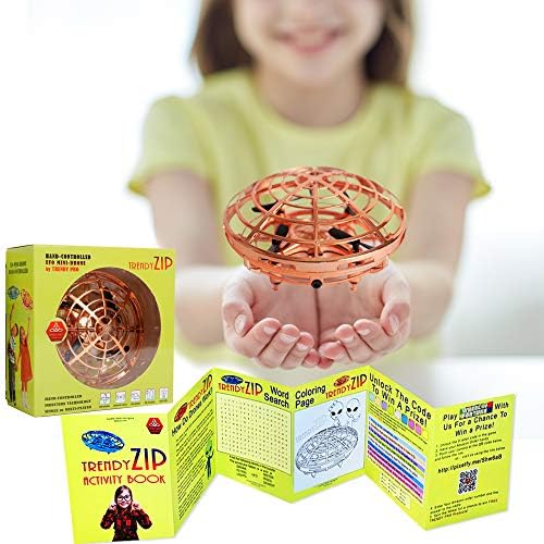 Drones for Kids Hand Controlled UFO Flying Ball Mini Drone Quad