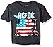 AC/DC Boys' Big Americana Rock Band Short Sleeve T-Shirt