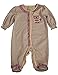 Happi By Dena - Baby Girls Long Sleeve Footed Coverall