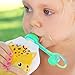 ChooMee SoftSip Baby Pouch Tops + SnakPack Reusable Food Pouches | Prevent Spills and Protect Child Mouth, Fill with Baby food, applesauce and other purees | 4 pk 5 oz + 4 SoftSip Swirl Colors
