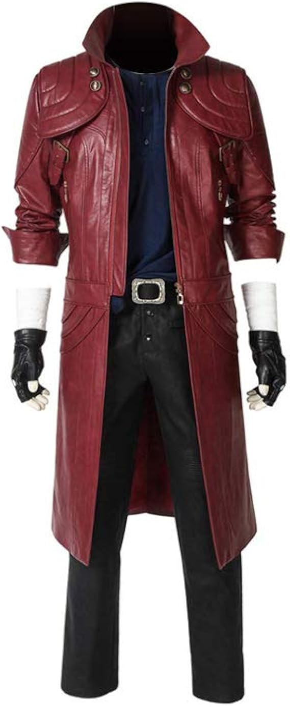 Amazon.com: coskey Devil May Cry 5 Dante Cosplay Costume Outfit DMC