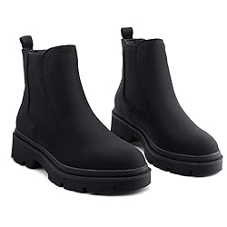 JABASIC Women Lycra Chelsea Boots Low Heel Elastic