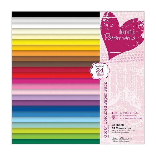 Set: 15.2 cm, 24 Colors, 48 Sheets, 160gsm