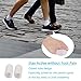 Breathable Gel Pinky Toe Protectors, 20 Pack Silicone Toe Sleeves Transparent Foot Corn Cushions Pads, Little Toe Caps for Bunion Blisters, Corns, Hammer Toes, Toenails Loss, Friction Pain Relief