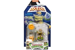 Legends of Akedo Teenage Mutant Ninja Turtles (TMNT), Mini Battling Warriors, 8 Mini Battling Warriors to Collect Including New Fighters, with Unique Weapons (Metalhead)