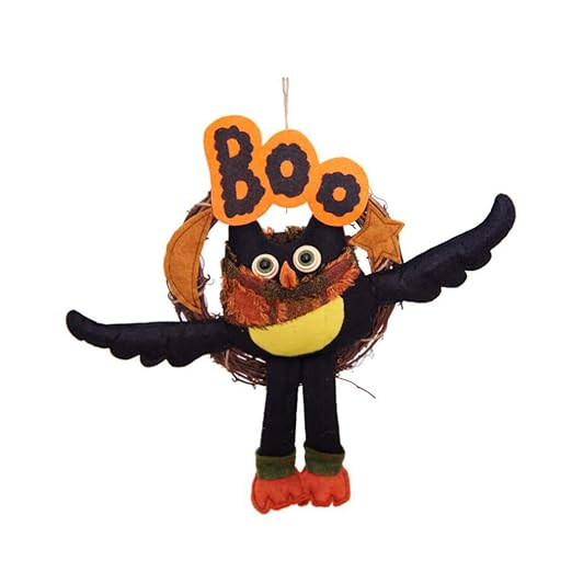 Halloween Door Hanging Decor Cartoon Bird Shape Door Hanger