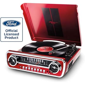 Amazon.com: Ion Audio Mustang LP Ford 4-in-1 Classic Car Styled Music