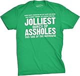 Jolliest Bunch of A-holes Funny Christmas Holiday Family T shirt