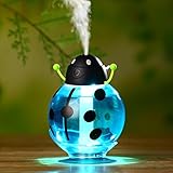 Humidifier,260 ML GOODCULLER Home Aroma LED Humidifier Air Diffuser Purifier Atomizer for Office Home Bedroom Living Room Study Yoga Spa