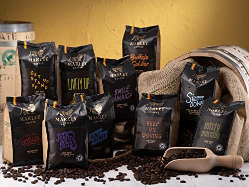 Smile Jamaica Mittlere Rostung Gemahlener Kaffee 20 Jamaica Blue Mountain Kaffee Mischung Marley Coffee Aus Der Familie Von Bob Marley 227g Amazon De Lebensmittel Getranke