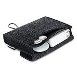 NIDOO Portable Felt Storage Pouch Bag Case for Accessory (Mouse