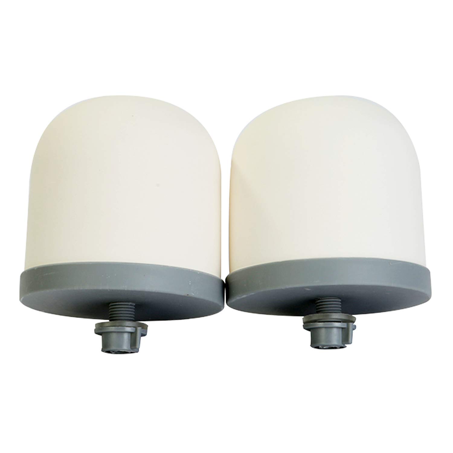 HUINING Ceramic Dome Water Filter, Replacement Filter for Water Pre-Filtration Unit Filter Media Replacement 0.15 to 0.5 Micron for Household Water Bucket Filtration System Water Pitcher (2 PCS) — image 1