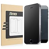Mothca iPhone 5 5s 5c SE Screen Protector Matte Anti-Glare & Anti-Fingerprint 9H HD Clear Tempered Glass Film Smooth as Silk--Lifetime Replacements Warranty (iPhone 5c/5/5s)