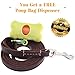 ADITYNA - Premium Leather Dog Leash - 6 ft, Heavy-Duty, Soft & Strong for Small/Medium Dogs - Perfect for Walking, Training, Hiking, and Running (Small: 6 ft x 1/2