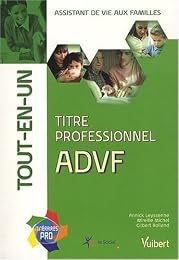 Titre professionnel ADVF