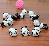 VANCORE 8 Pcs Set Cute Panda Ceramic Ware Chopsticks Stand Rest Rack