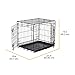 AmazonBasics Double-Door Folding Metal Dog Crate - Small (24x19x18 Inches)