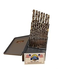 Juego de brocas de perforación de 29 unidades de cobalto M42 HSS