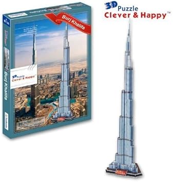 3d puzzle clever and happy
