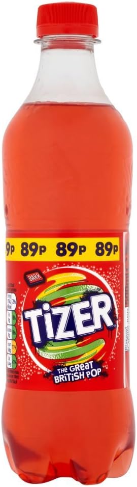 Barr Tizer 500ml Bottles Soft Drink 12 Pack Carbonated Drink