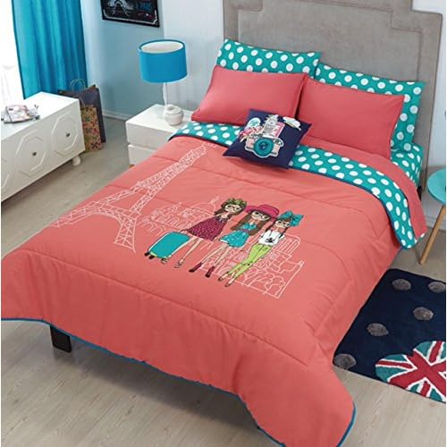 Limited Edition Paris London Rome Indian Chic Teens Girls