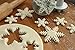 Ambari's Snowflake Cookie Cutter Set - Cake Decorating Mold Fondant Plunger Tool, Christmas Cutters Stamp Shaped as Snowflakes, Holiday Cookie Molds Stamps, Frozen Cake Candy & Cupcake Decorations