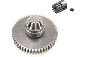 Fyfracing Spur Gear 16401Y Compatible with Hyper GO H16GT H16DR H16BM H16PL Parts 1/16 RC Car Accessories