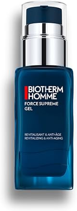 Biotherm Homme Force Supreme Gel 50ml Men's Revitalising Face Gel Anti-Ageing view 1