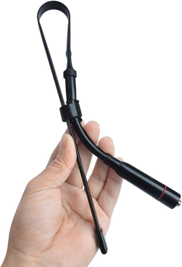 TWAYRDIO SMA Female CS Tactical Antenna 18.7-inch Foldable 144/430MHz 2M/70CM Two-Way Radio Antenna for Baofeng UV-5R Series BF-888S GT-3 Kenwood Linton Radio: Home Audio & Theater